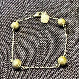 Simple Silver Ralph Lauren Bracelet